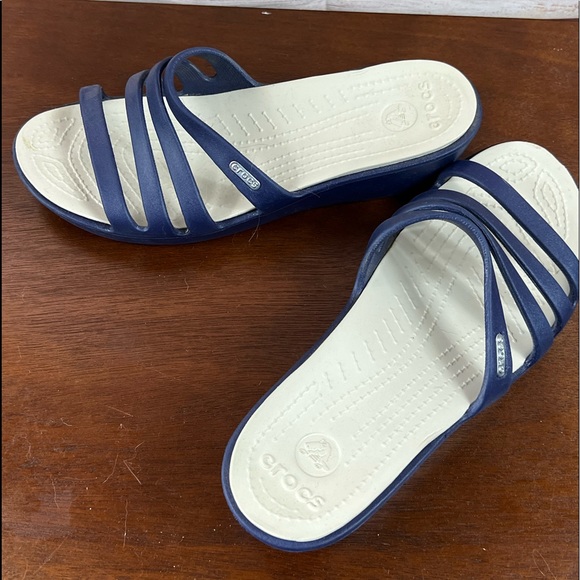 Croc Blue Sandals - Picture 2 of 3